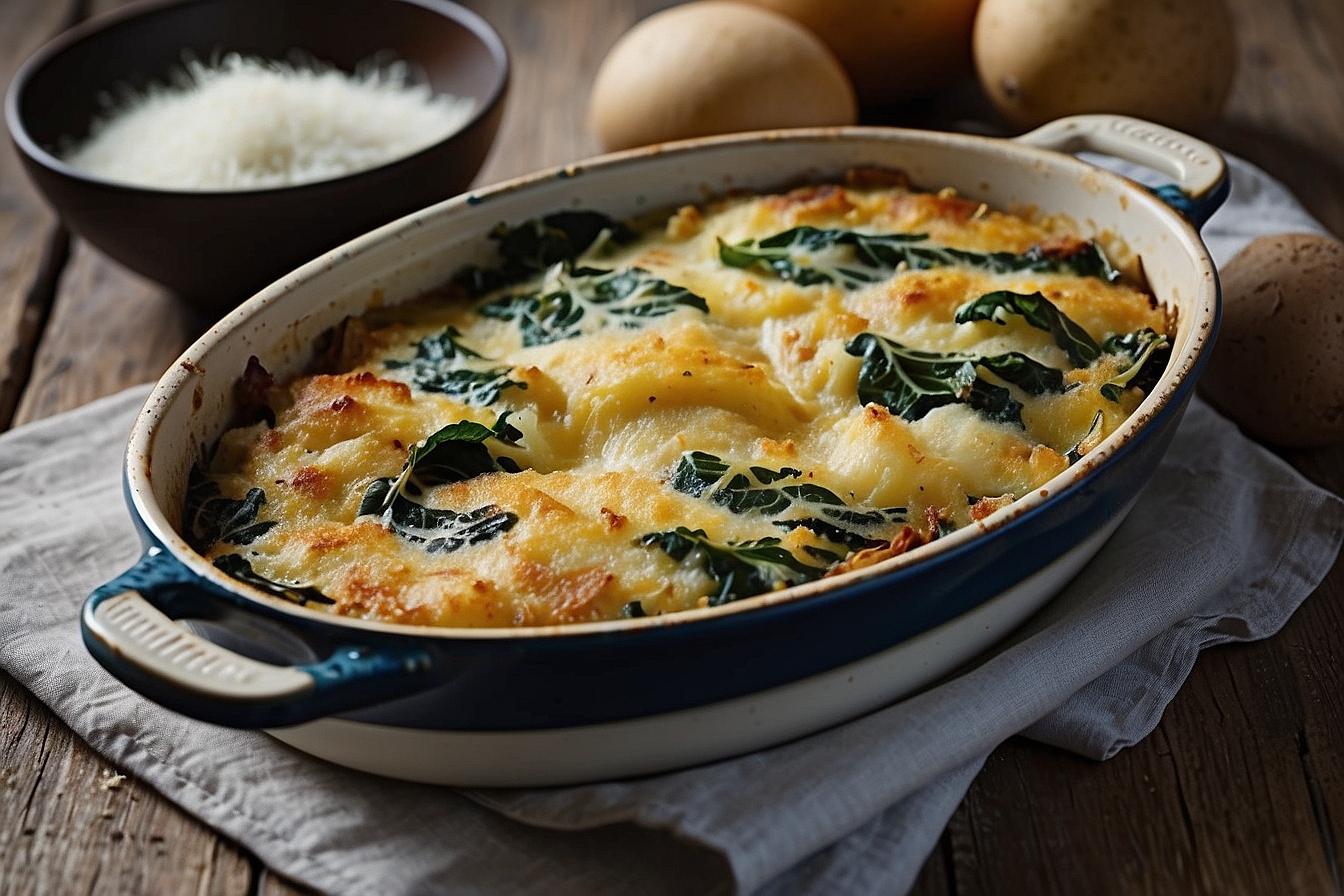 Gratin de blettes et de pommes de terre - Comment Cuisiner