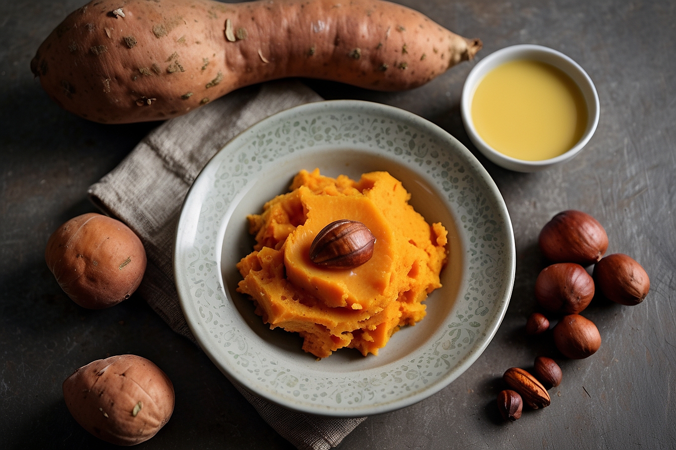 Purée de patates douces et châtaignes - Comment Cuisiner