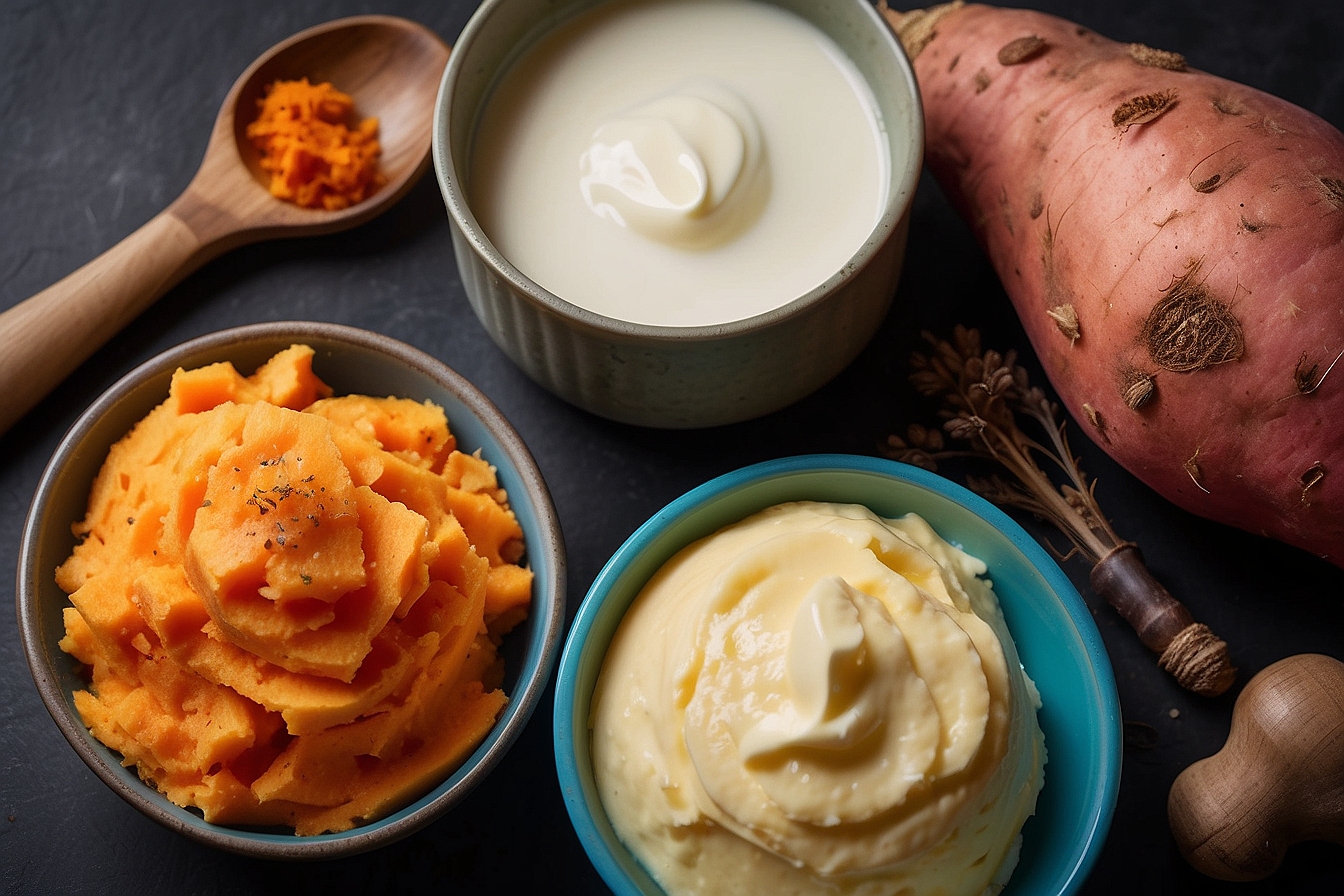 Purée de patates douces - Comment Cuisiner